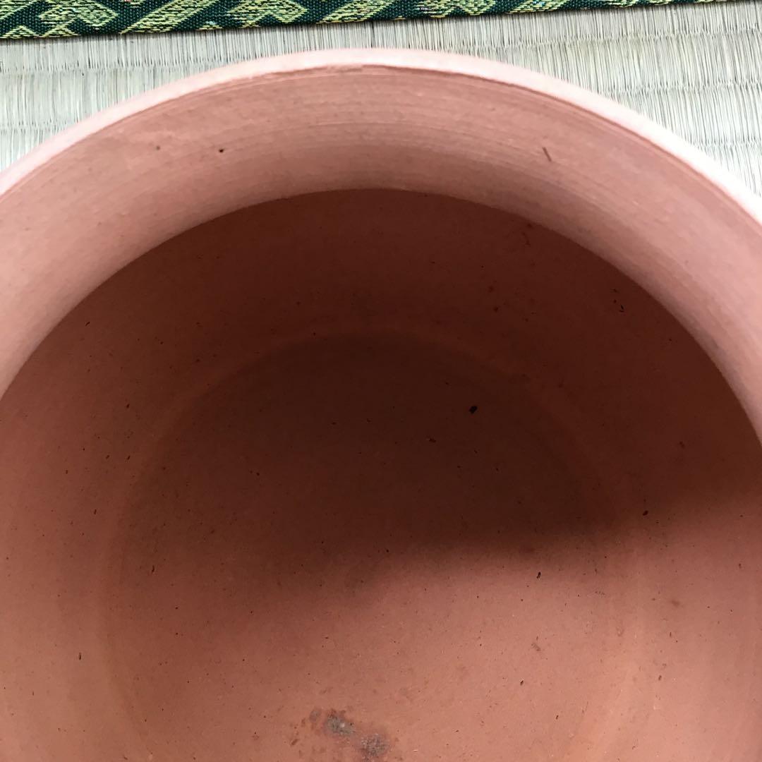 茶道具　ハンネラ建水　八幡窯　堀野証嗣作　栞　共箱　S153KS