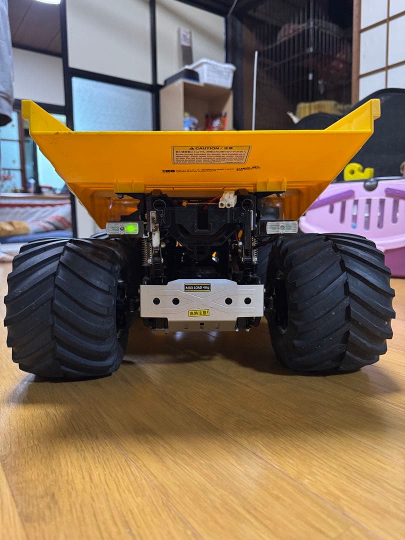 希少！絶版レア！　TAMIYAタミヤ1/20 マンモスダンプ　プロポ付き