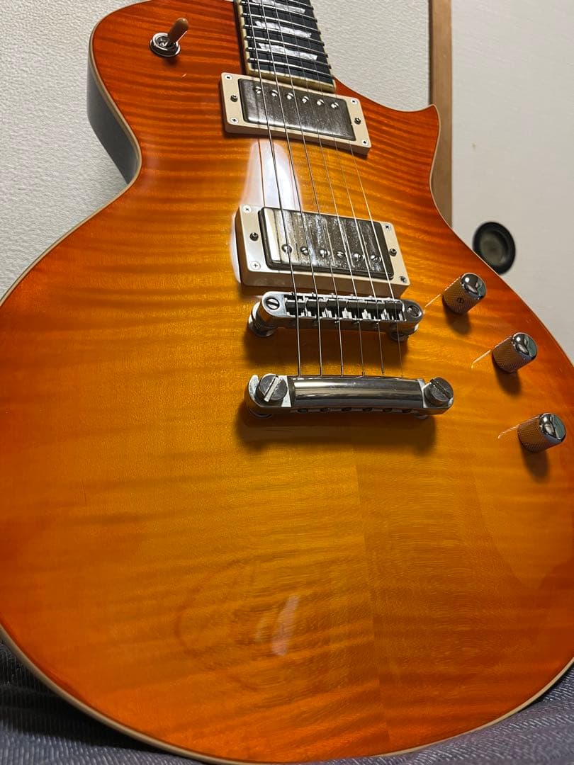 E-ii E2 ESP レスポールタイプ　ほぼ新品　EC ダンカンPU