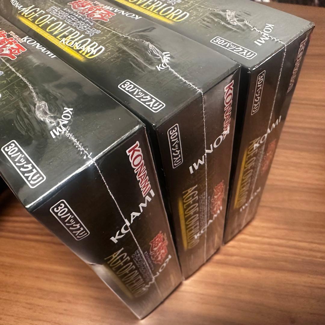 【美品】AGE OF OVERLORD シュリンク付き未開封　3BOXセット