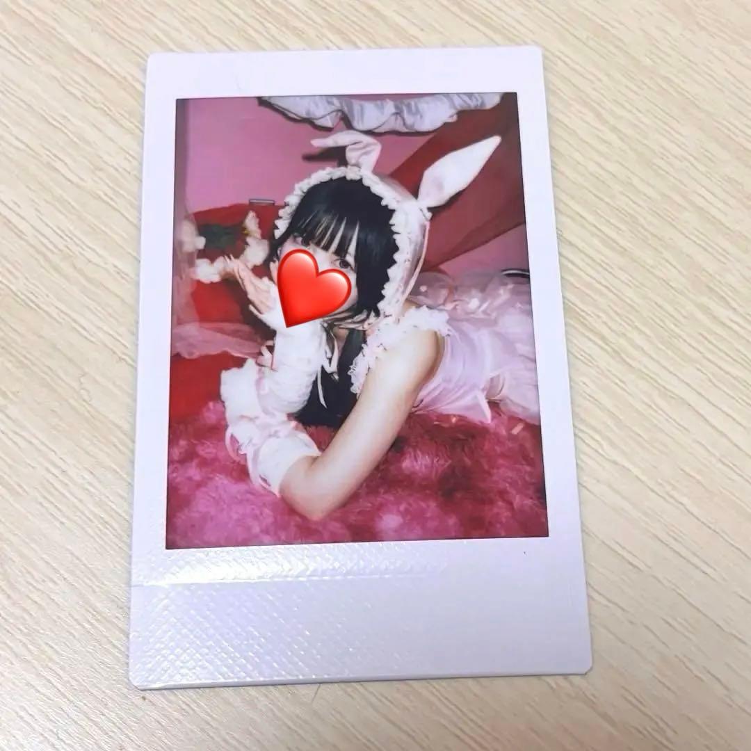 きゅるりんってしてみて　逃げ水あむ　うさぎ衣装チェキ　LALUMU