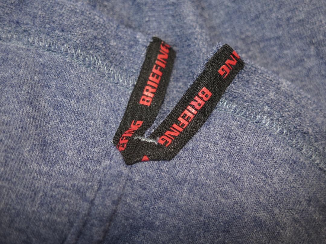 ⓂBRIEFING GOLFブリーフィングゴルフパイルポロシャツ