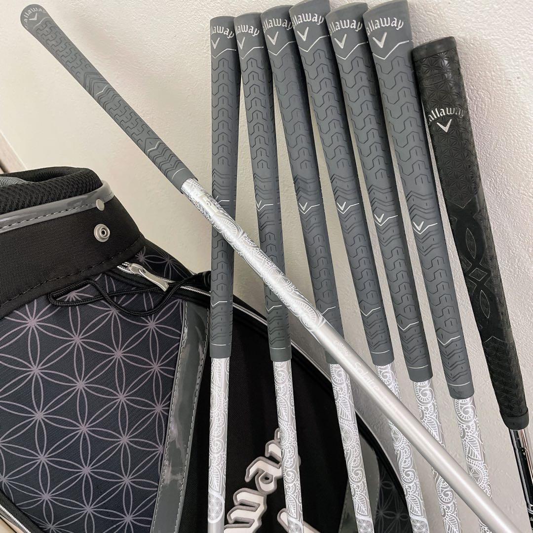 最新モデル　キャロウェイ　ソレイユ　レディース　ゴルフクラブセット　右利き用
