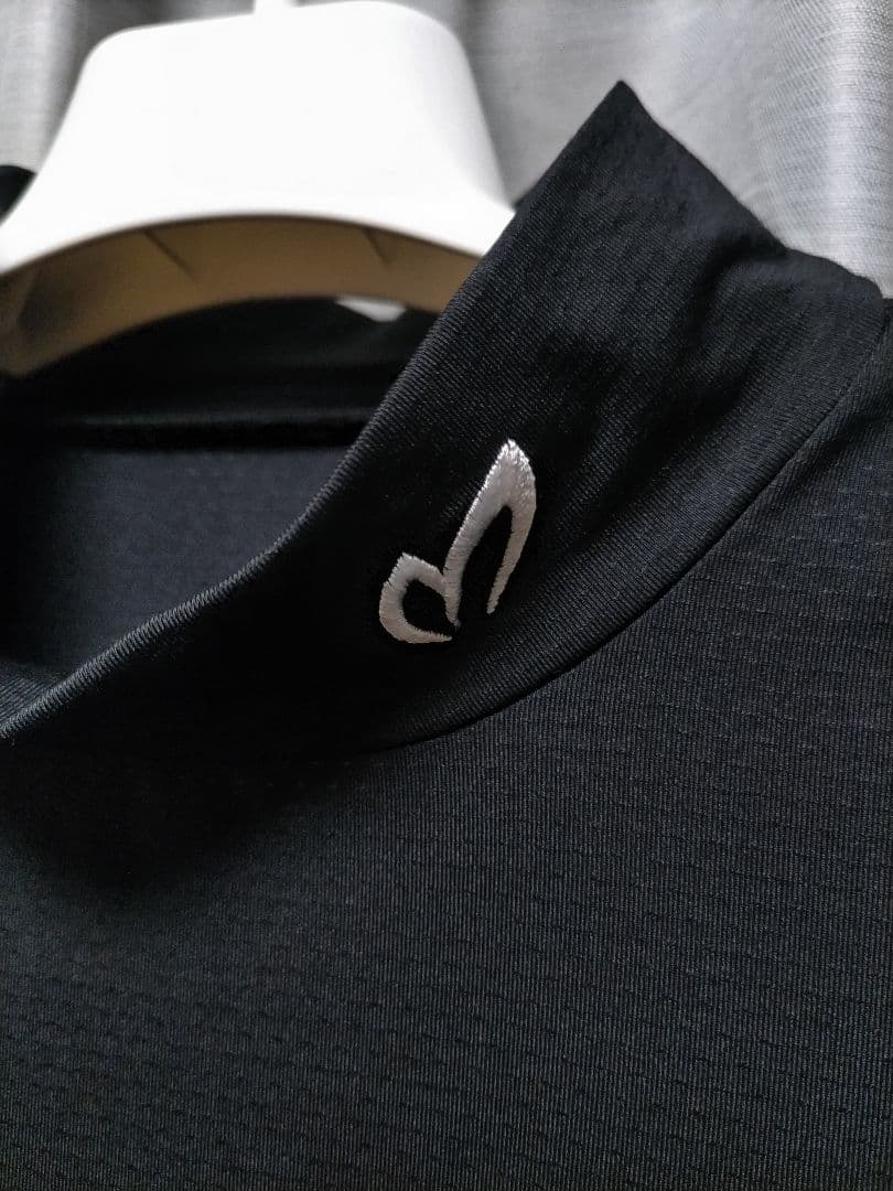 マスターバニー　モックネック　オーバーサイズ　黒