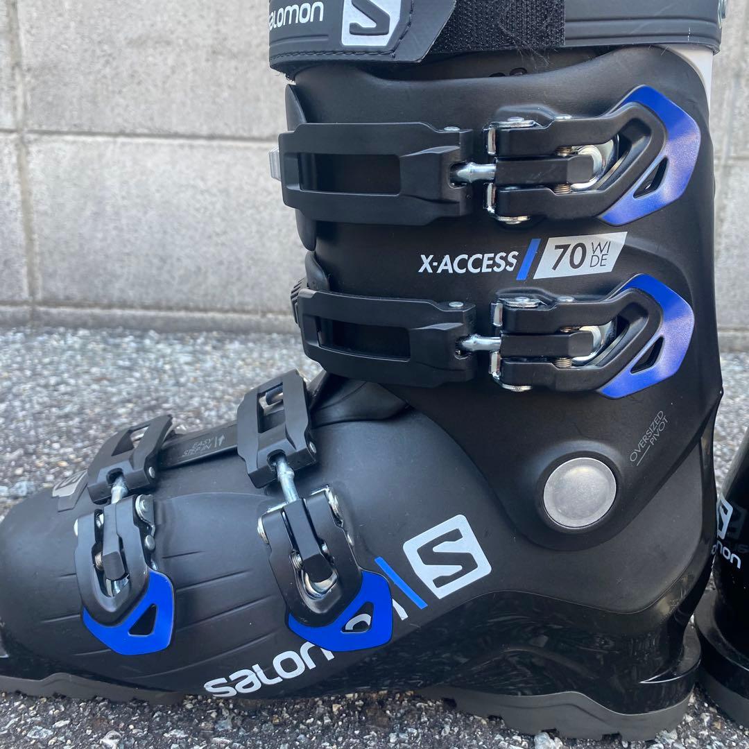 【極美品】サロモン　X-ACCESS 70WIDE 27-27.5cm ブラック