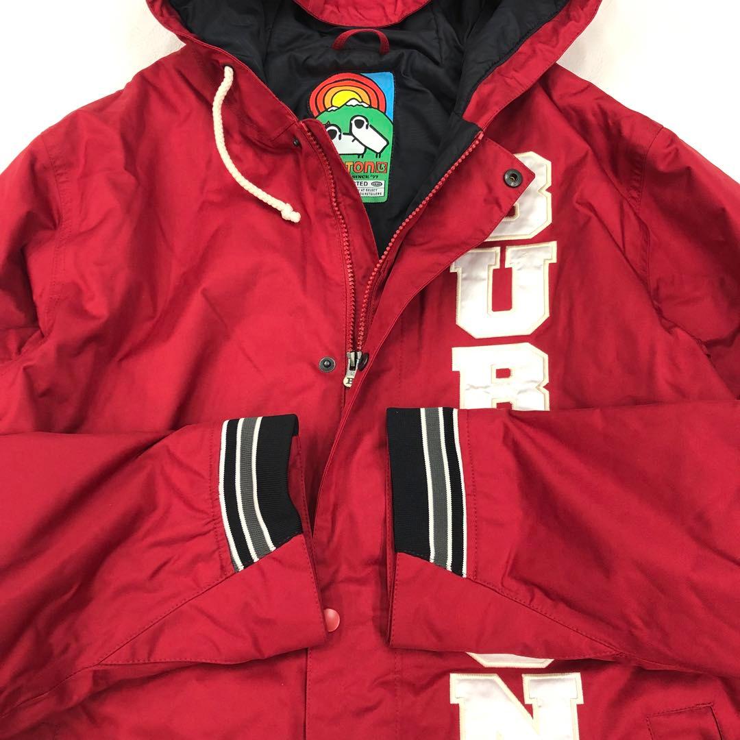 1517 新品タグ付き　バートン　スノボウェア　ジャケット　パーカー　赤　L