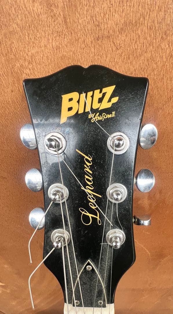 BLITZ Leopard ブラック エレキギター