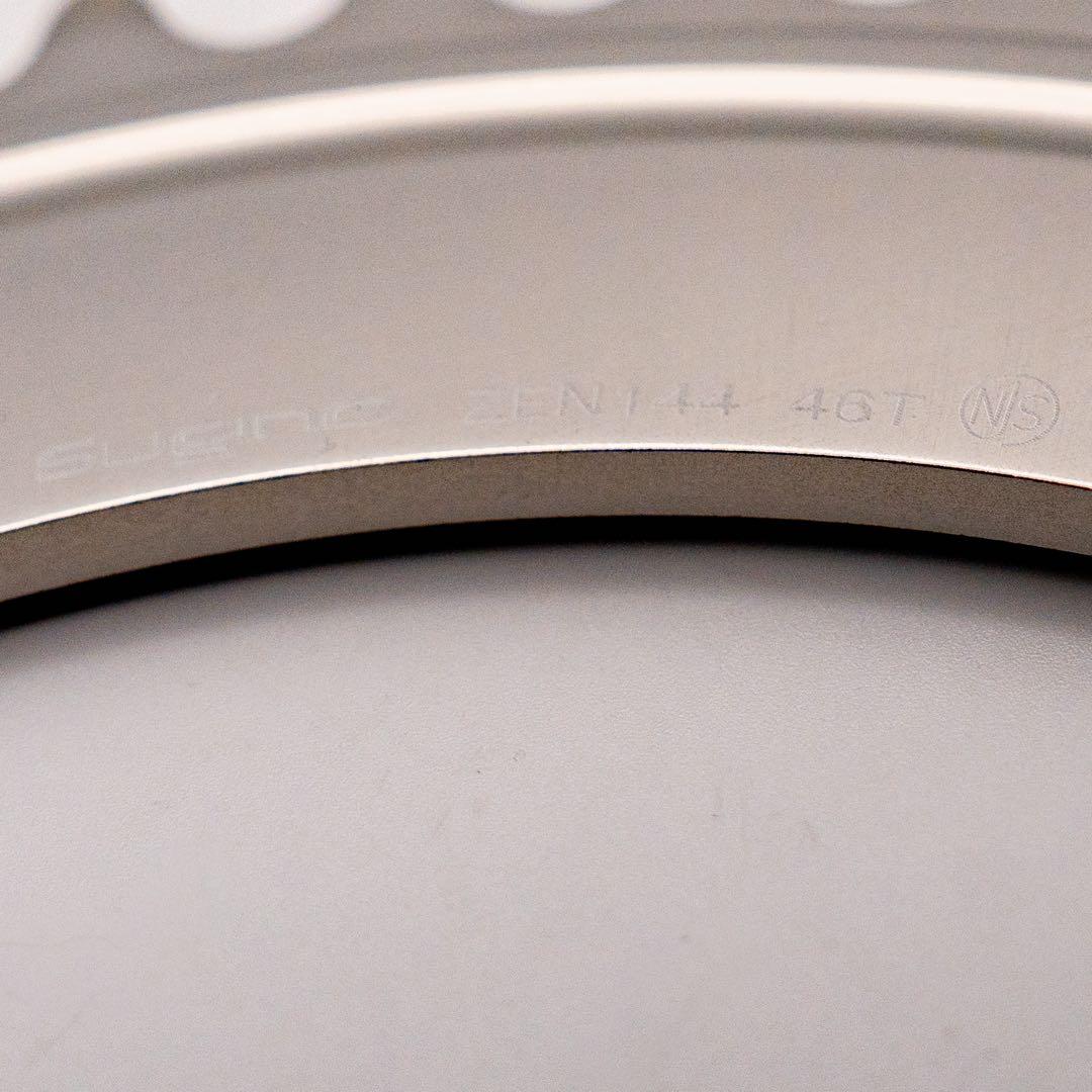 SUGINO ZEN チェーンリング NJS 46T PCD144 新型シルバー