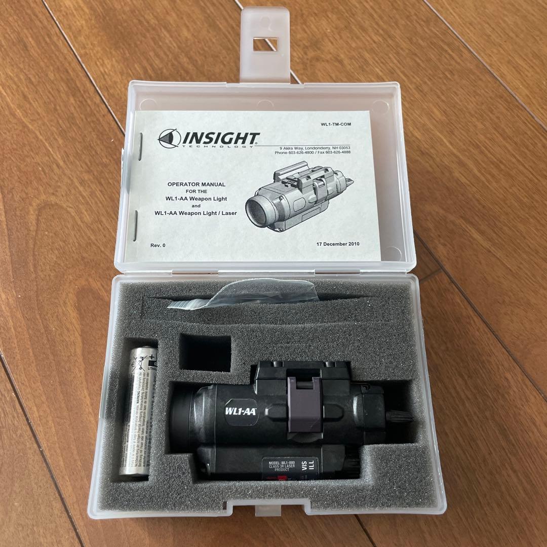 実物　L3 インサイト　WL1-AA LED 武器マウントライト