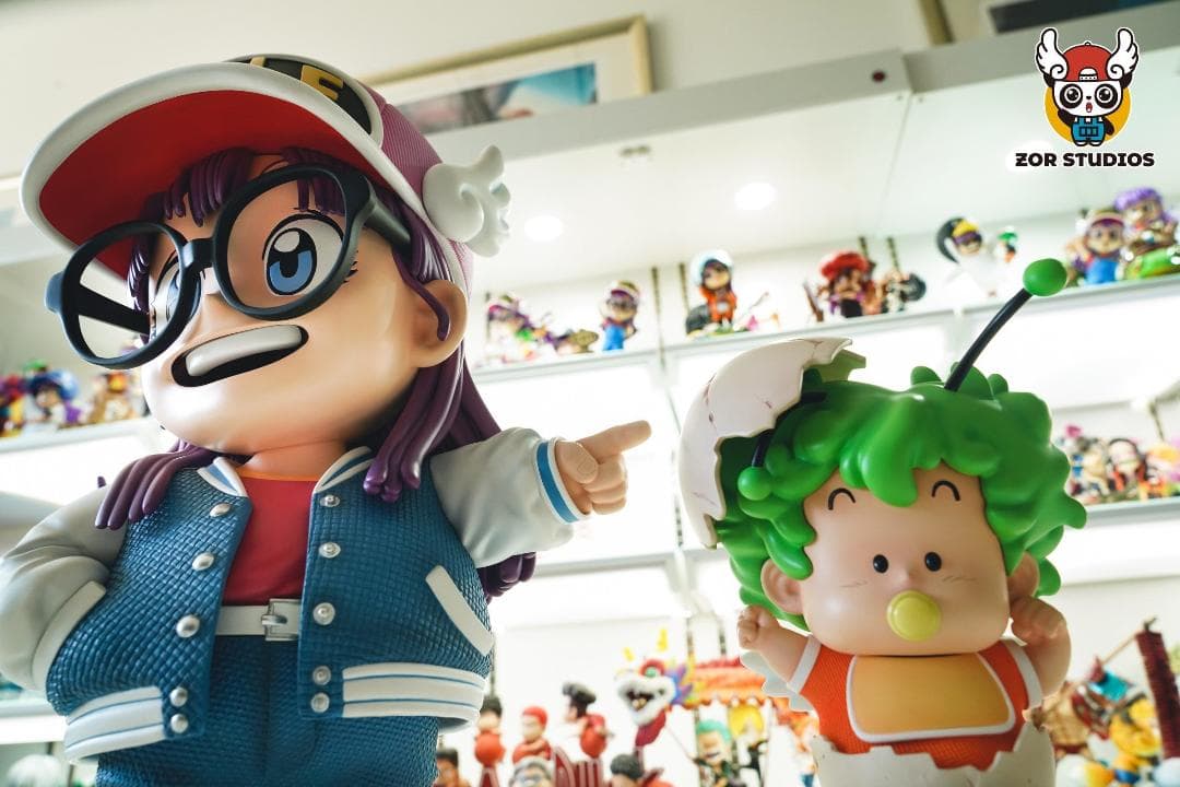 Dr.スランプ アラレちゃん 則巻ガジラ セット ガレージキット フィギュア