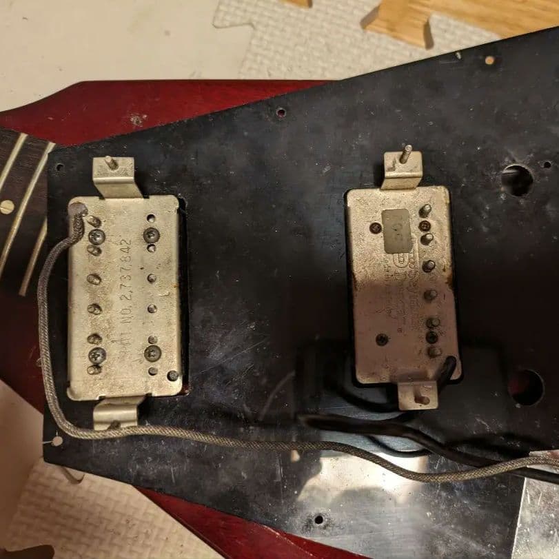 1991 Gibson Flying V 67' & 刻印ナンバードPAF