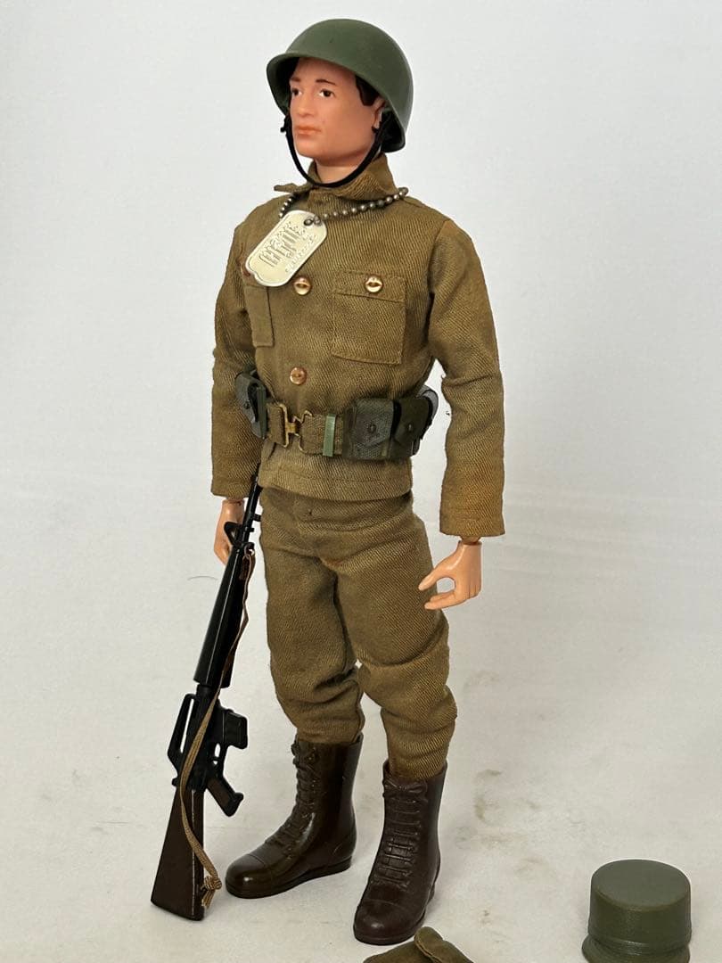 ビンテージGIジョー　1964 アクションソルジャーセット②元箱付き　ハスブロ