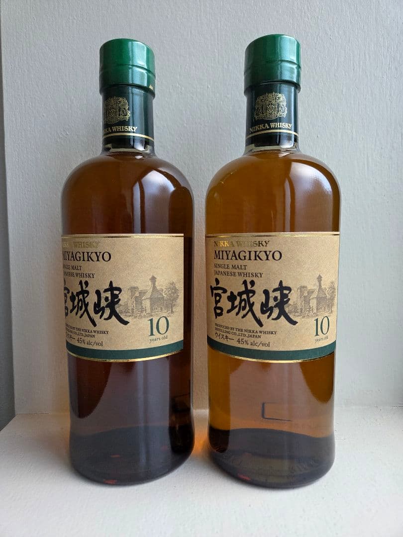 期間限定出品　宮城峡 10年 ウイスキー 45%　2本セット