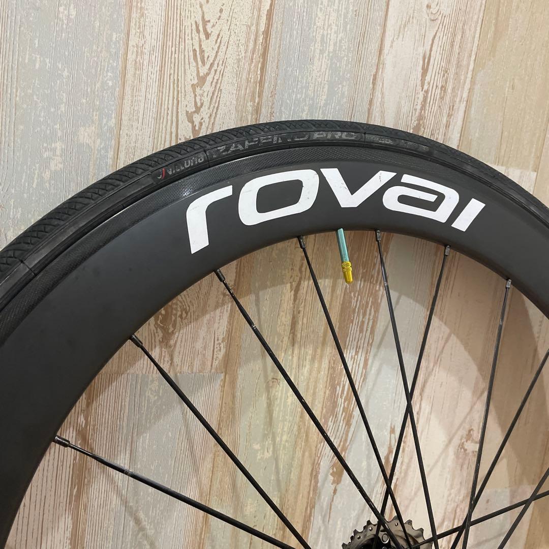 rovalステッカーカーボンホイールおまけとクイックスプロケ付き
