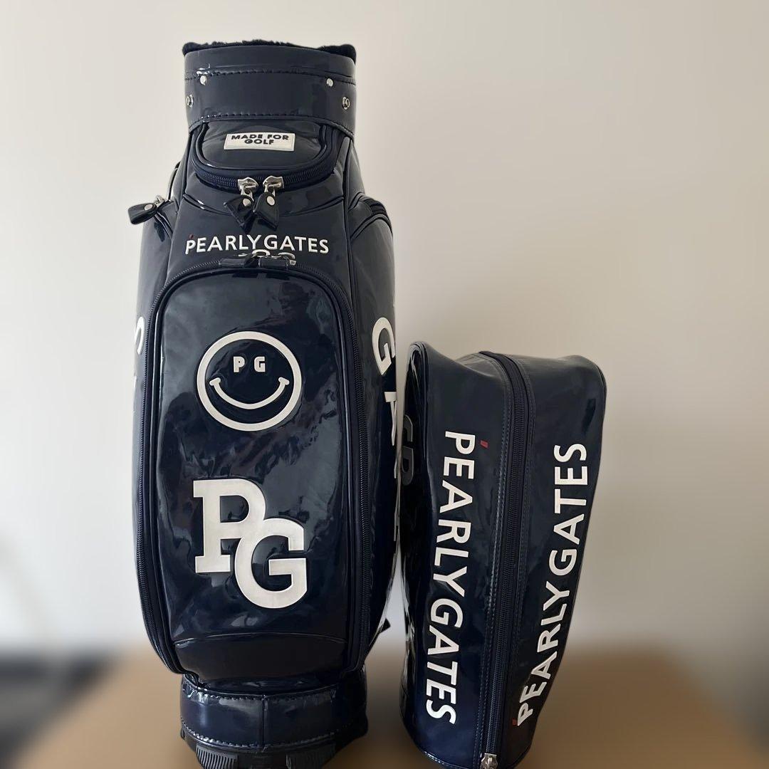 PEARLY GATES パーリーゲイツ キャディバッグ ネイビー