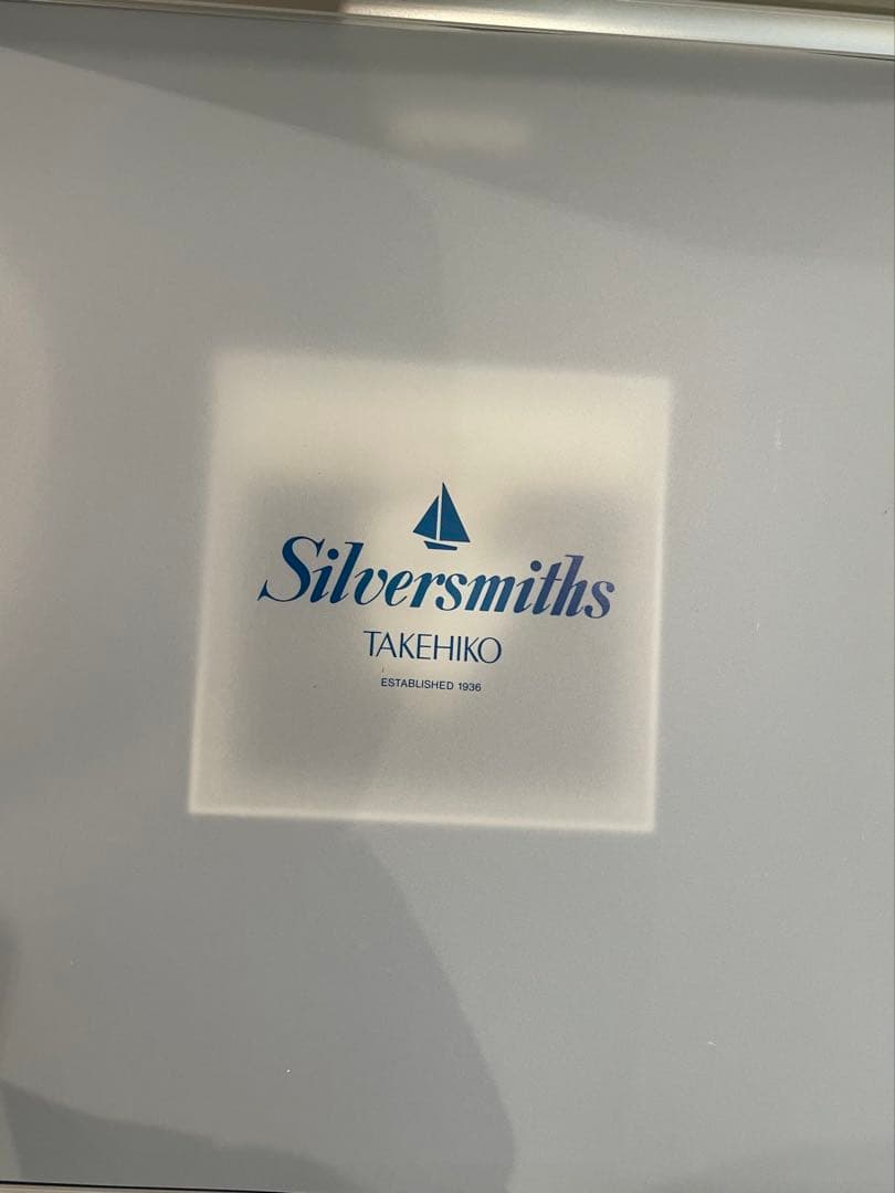 【美品】武比古 純銀額 帆船 5号 関工芸 伝統工芸品 定価7.7万 縁起物