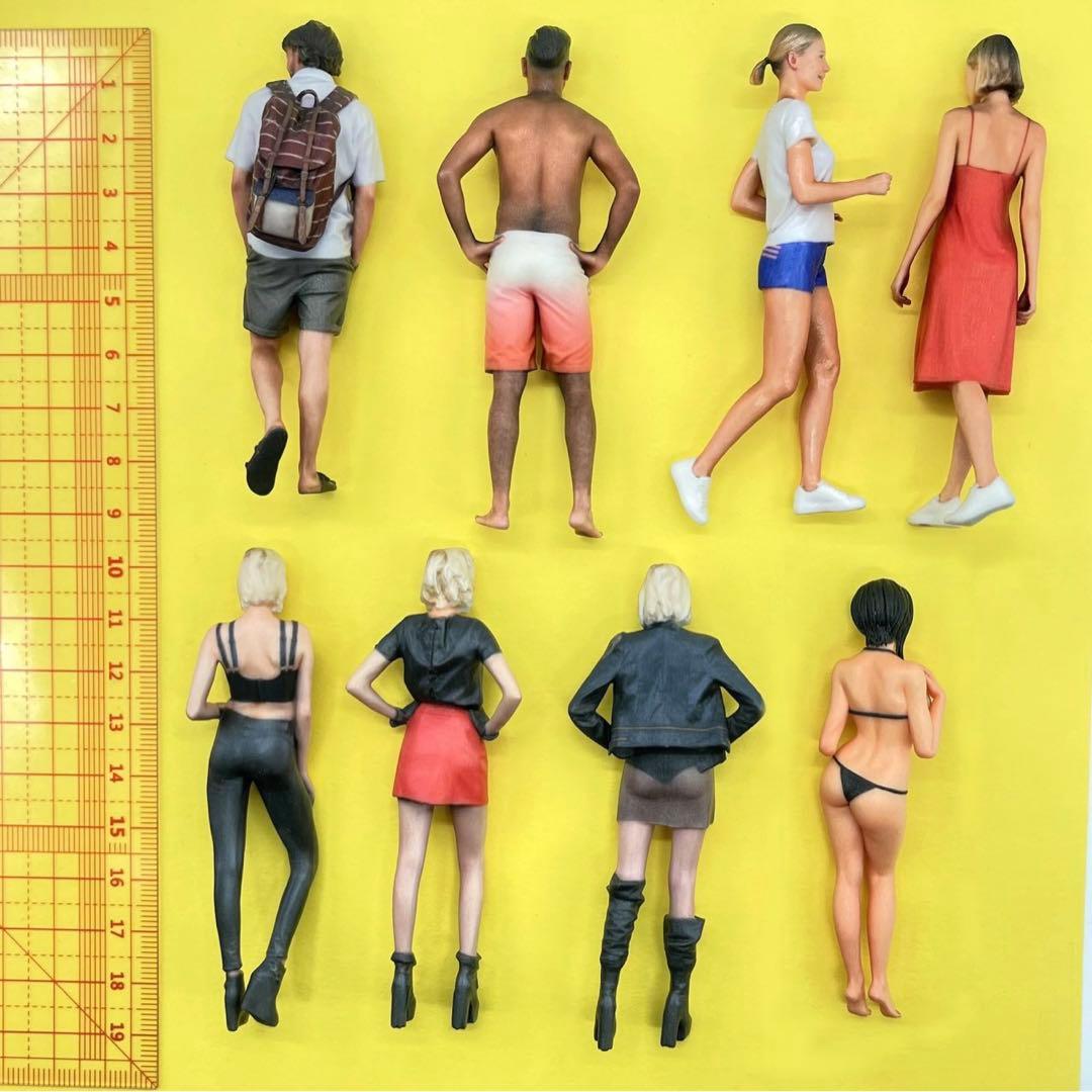 1/20 フィギュア 8体　完成品　リアルフィギュア　1/64より大