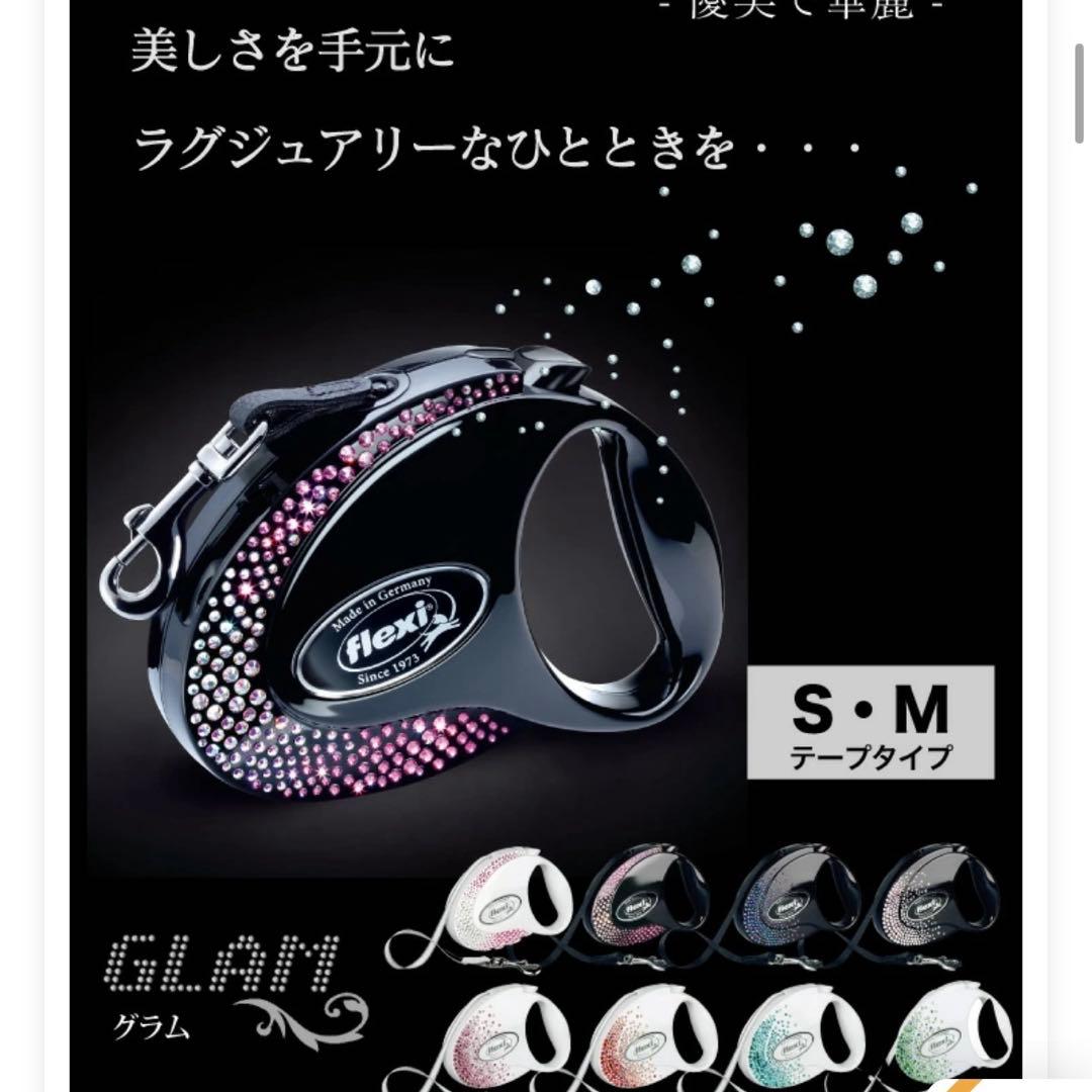フレキシ flexリード　Mサイズテープタイプスワロフスキー
