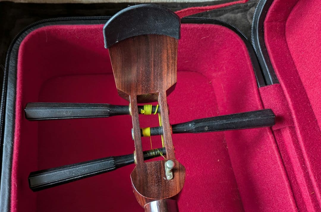 三味線 短棹 津軽三味線 中棹 紅木 東ざわり 和楽器 長唄 民謡 地唄