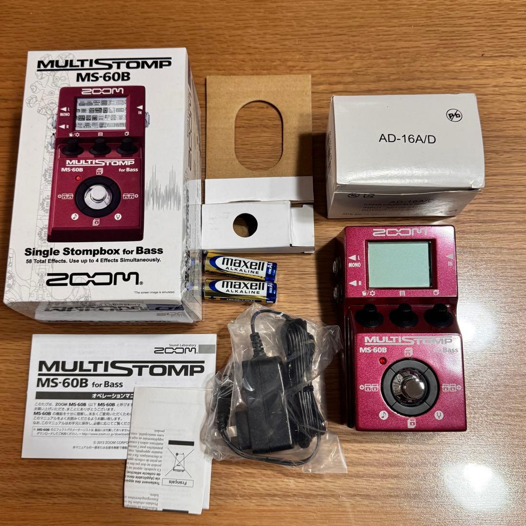 ZOOM マルチストンプ　MS-60B