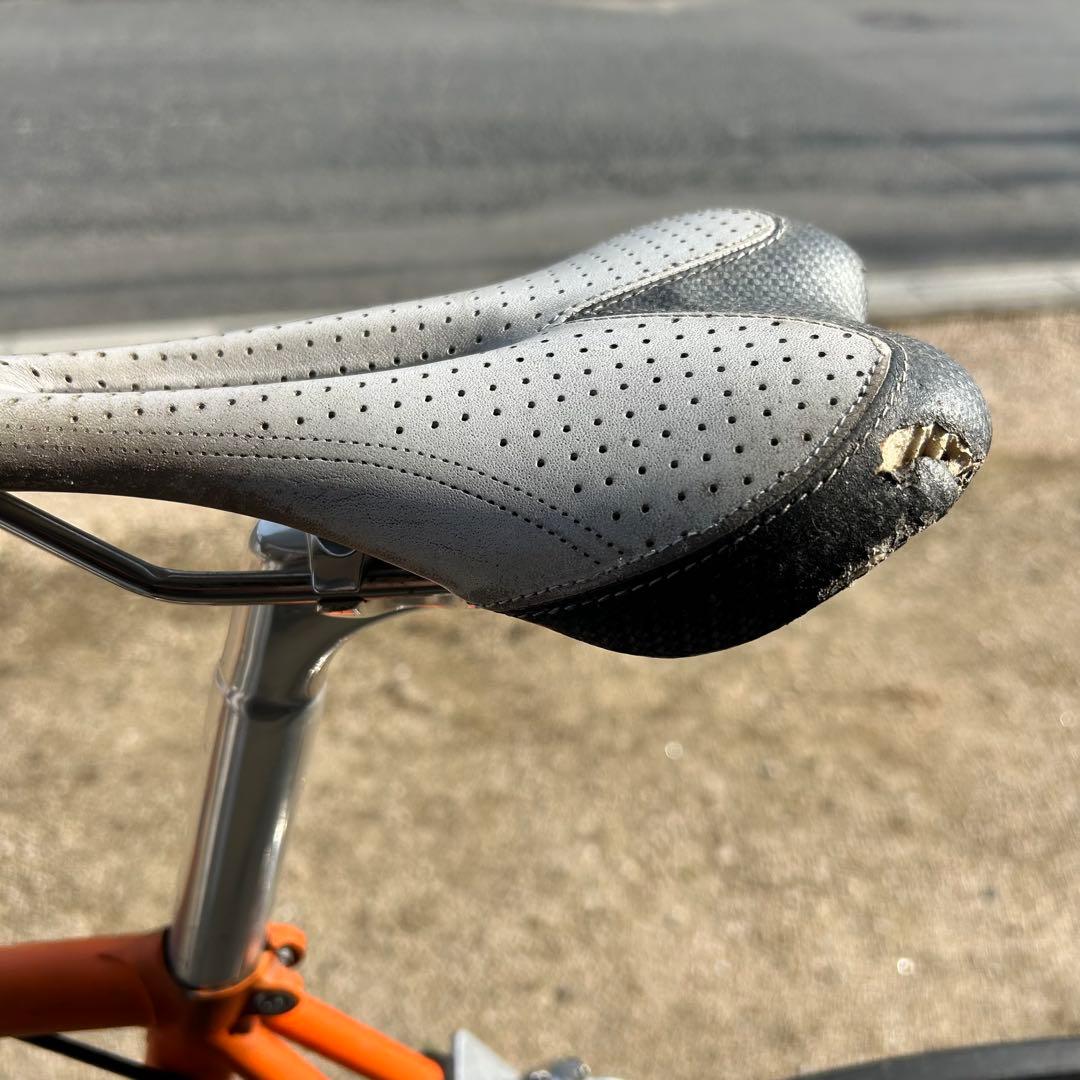 アンカー　ブリジストンフレーム競輪　自転車中古　街道ピスト練習用　完成車