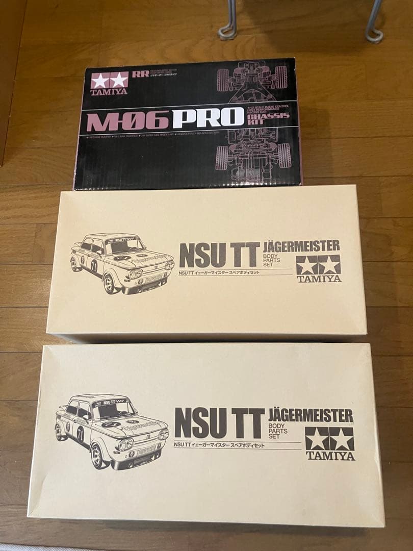 タミヤ Ｍ06PROシャーシ メカその他パーツ付き