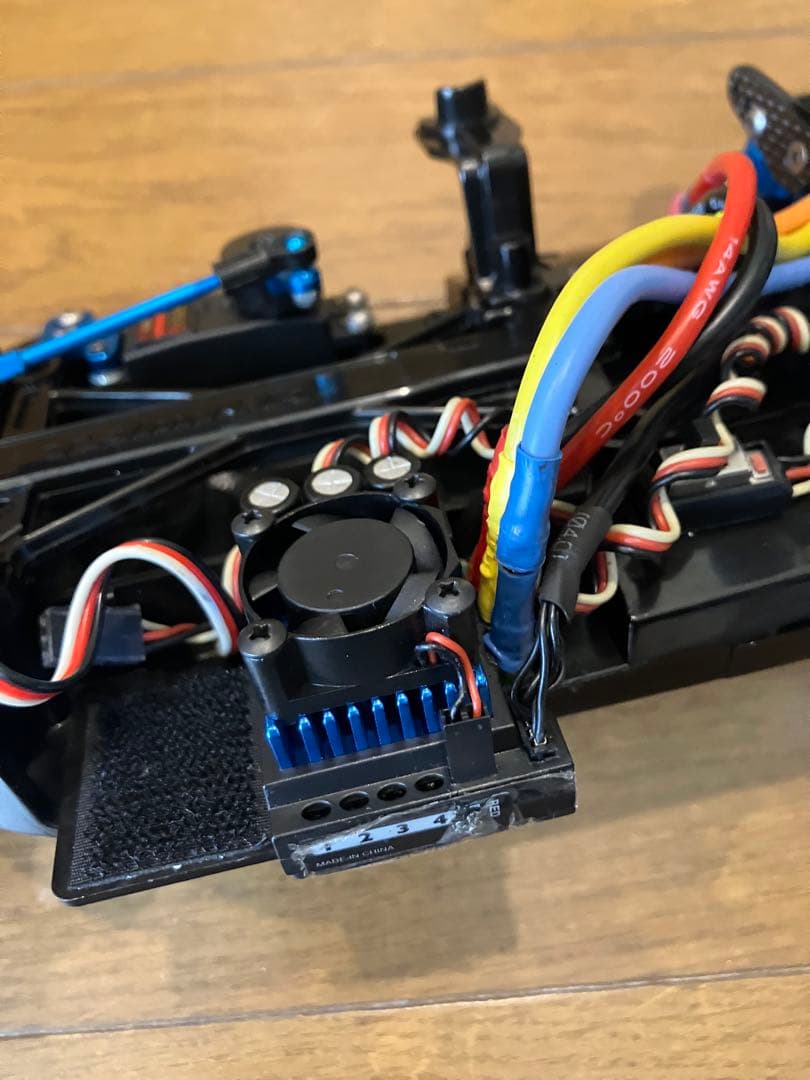 タミヤ Ｍ06PROシャーシ メカその他パーツ付き