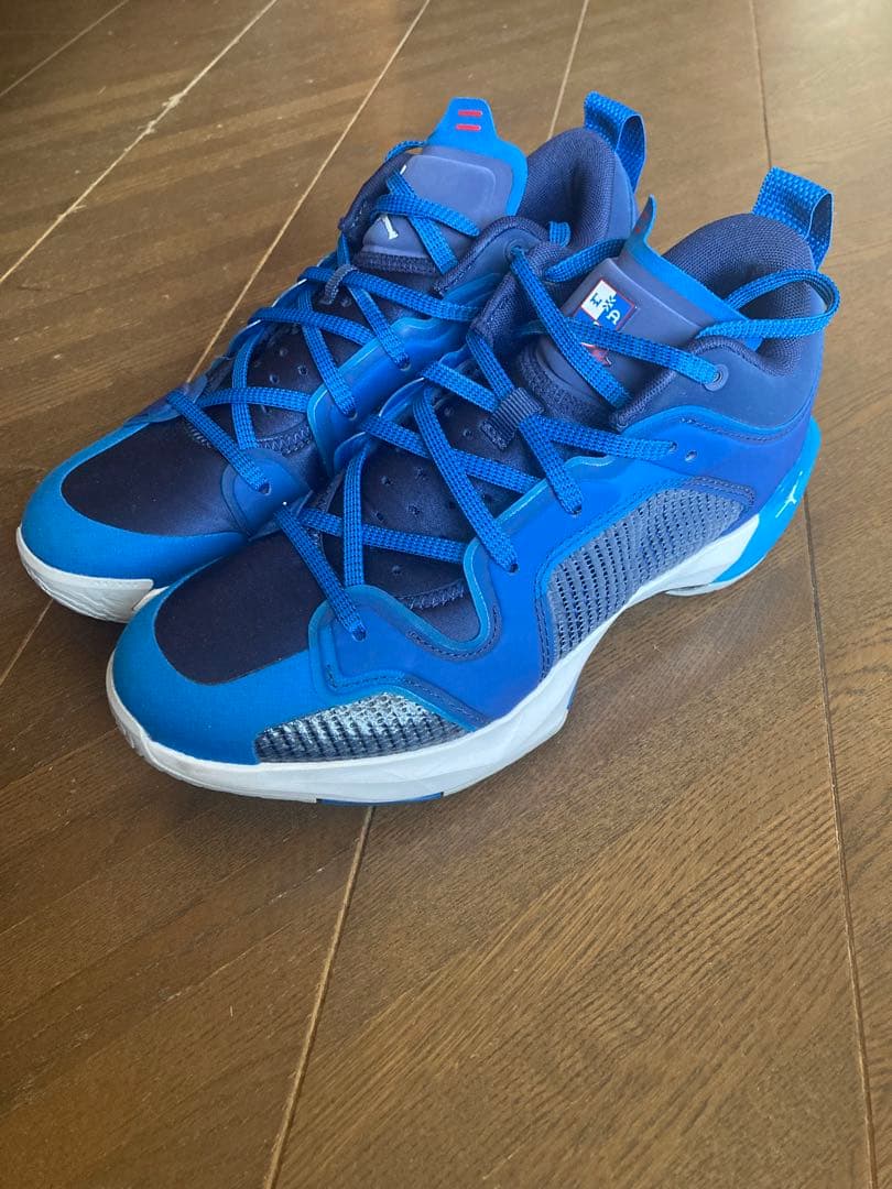 最終価格！エアジョーダン37 ロー　ブルー　美品