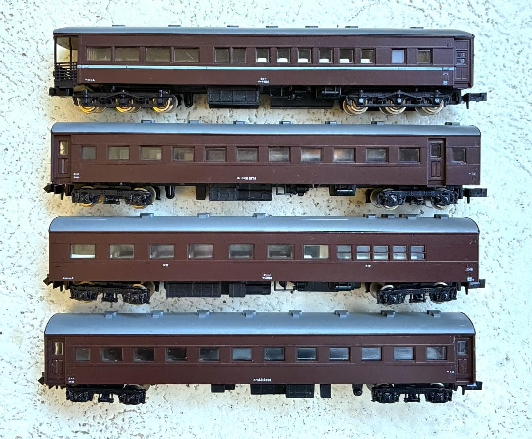 Ｎゲージ KATO D51 と 客車 マイテ49 他4両セット
