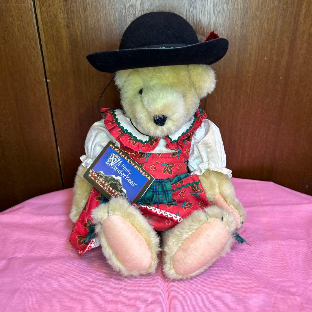 ヴィンテージノースアメリカンベアファジー＆フラッフィーヴァンダーベア 1992