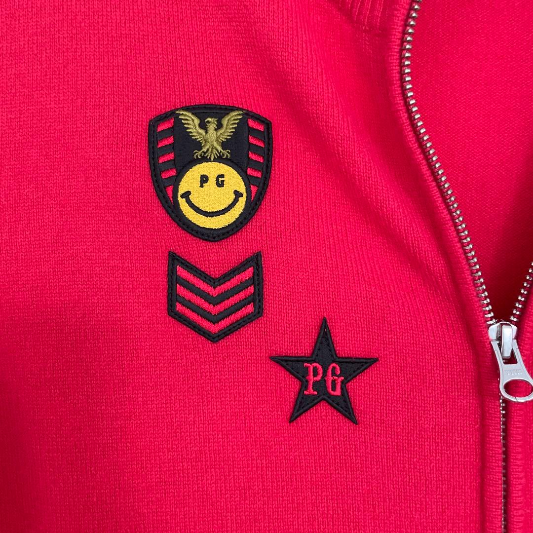 パーリーゲイツ ニット ジャケット セーター ブルゾン　カシミヤ　メンズ