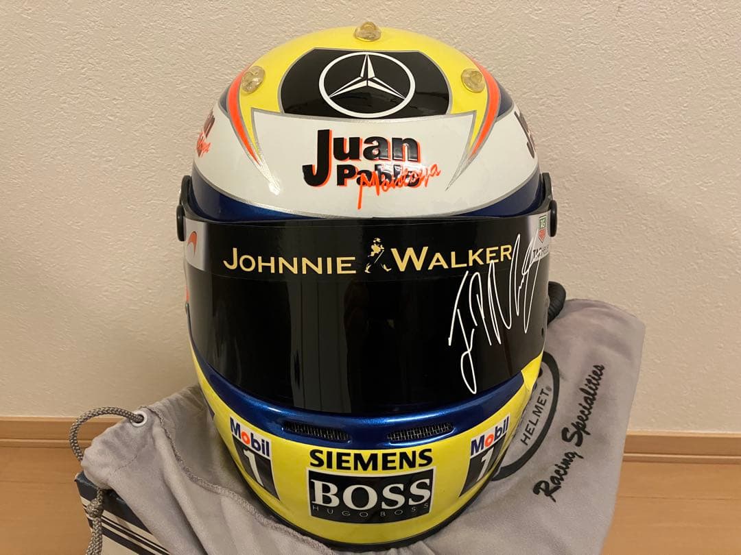 JPモントーヤ レプリカヘルメット、マクラーレンメルセデス2005