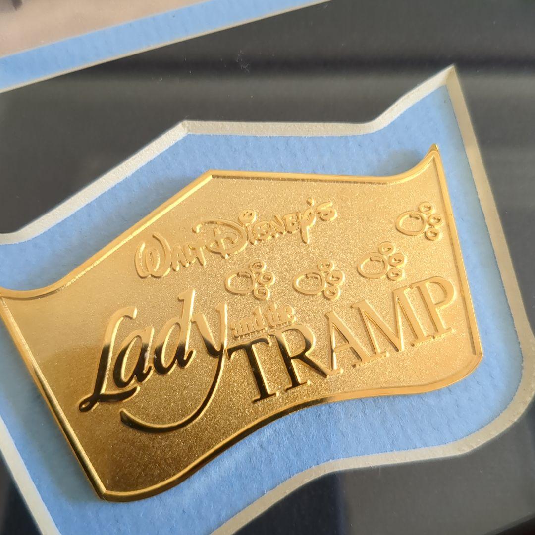 ディズニー レディ&トランプ トニーレストラン ピンバッジ　フレームセット