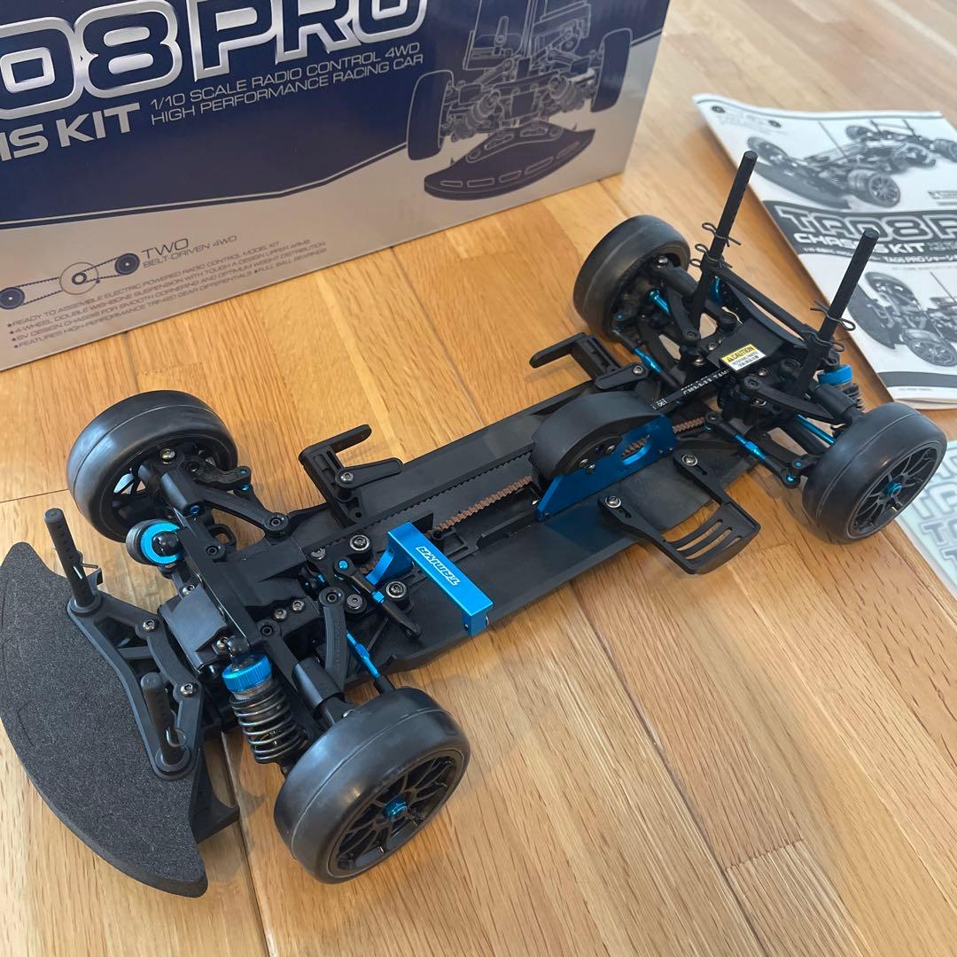 タミヤ TA08PRO シャーシキット(未走行・メカ無し)