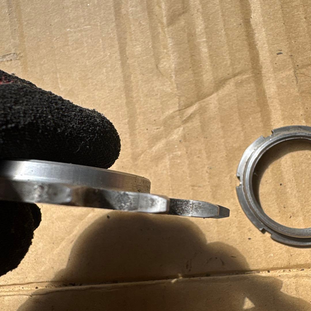 Philwood track cog 17T 1/8 ロックリング付き