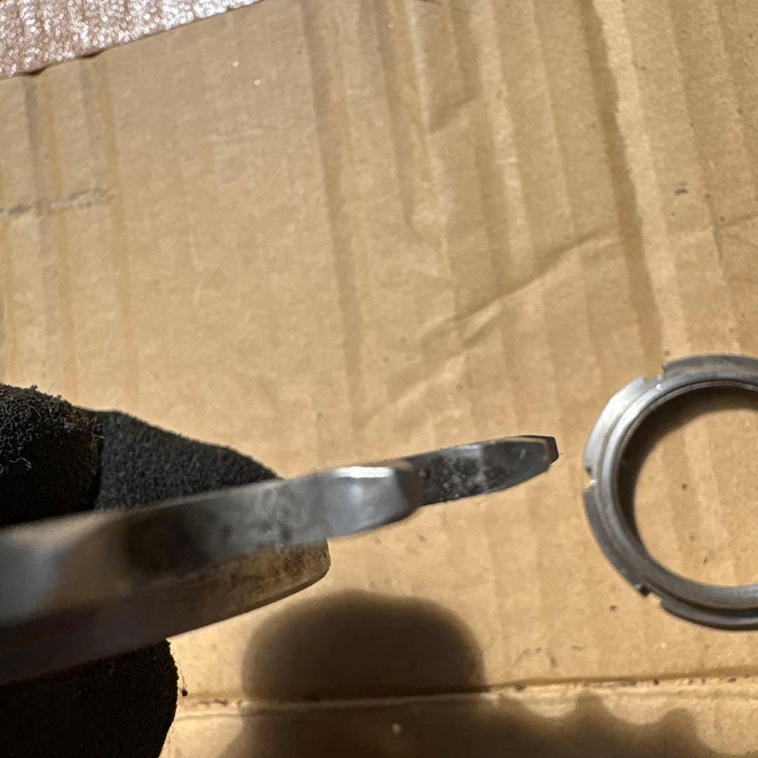 Philwood track cog 17T 1/8 ロックリング付き