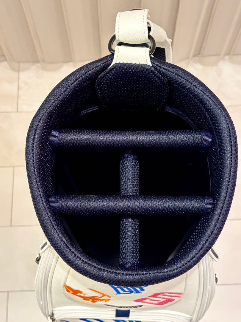 ［新品］渋野カラー BEAMS GOLF キャディバッグ ホワイト