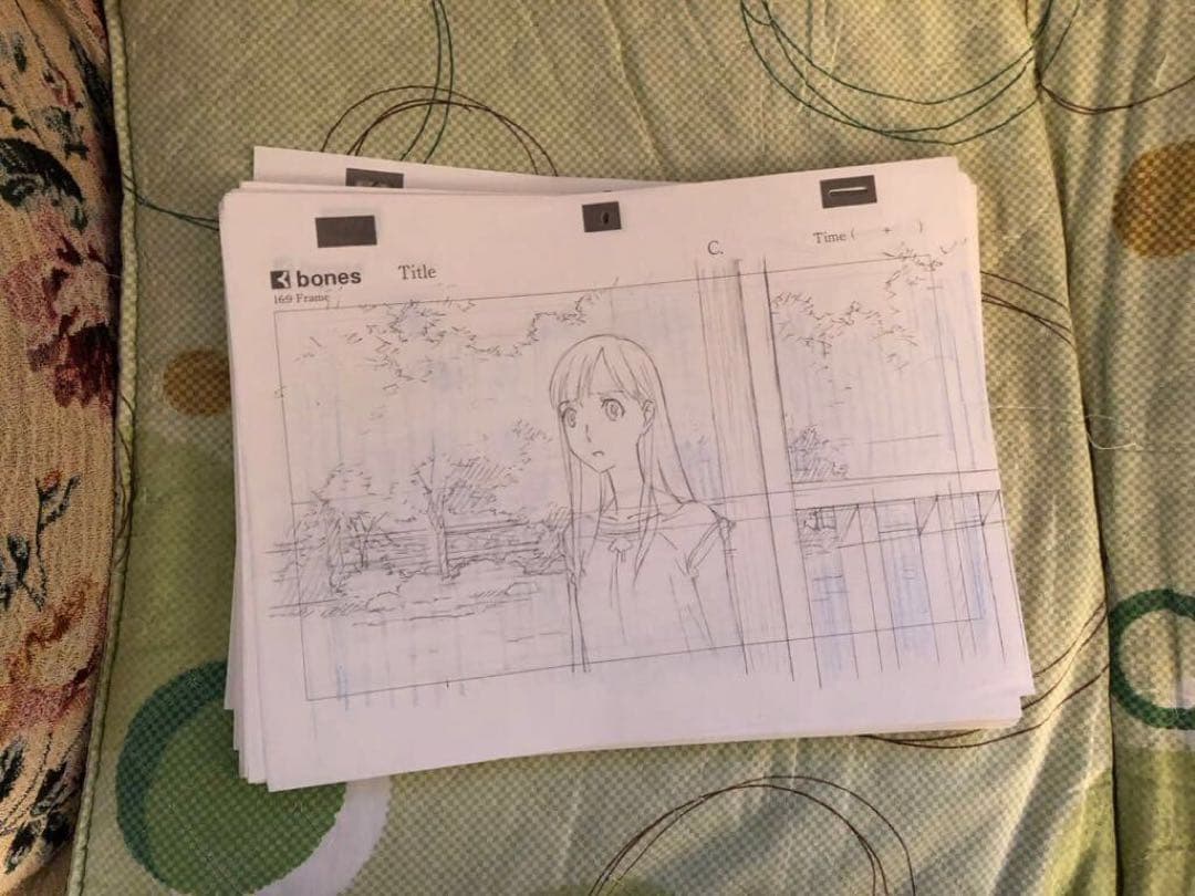 UN-GO 直筆制作資料 (検索用 レイアウト 原画 設定資料 動画)