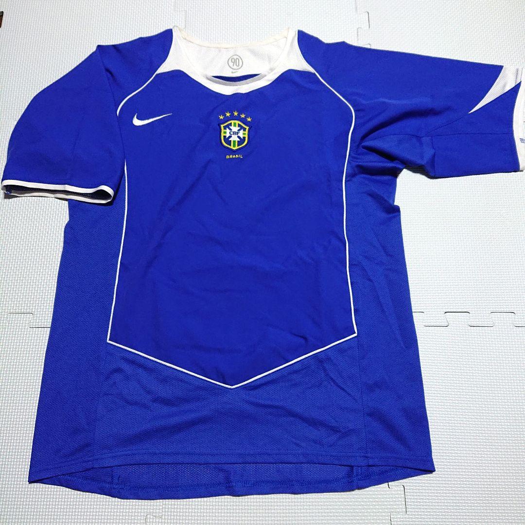 【美品】レア ブラジル代表 2004 ユニフォーム セレソン ゲームシャツ