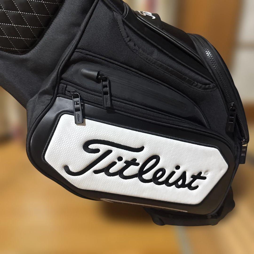 タイトリスト プレミアム スタンドキャディバッグ 9型 ジェットブラック
