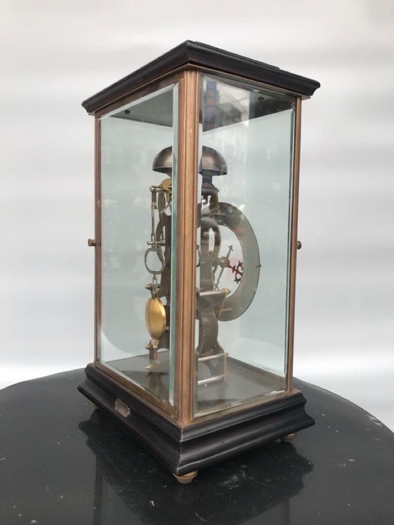 海外時計純銅31日巻き　報時機能付きの座時計　クラシックなインテリア　インテリア