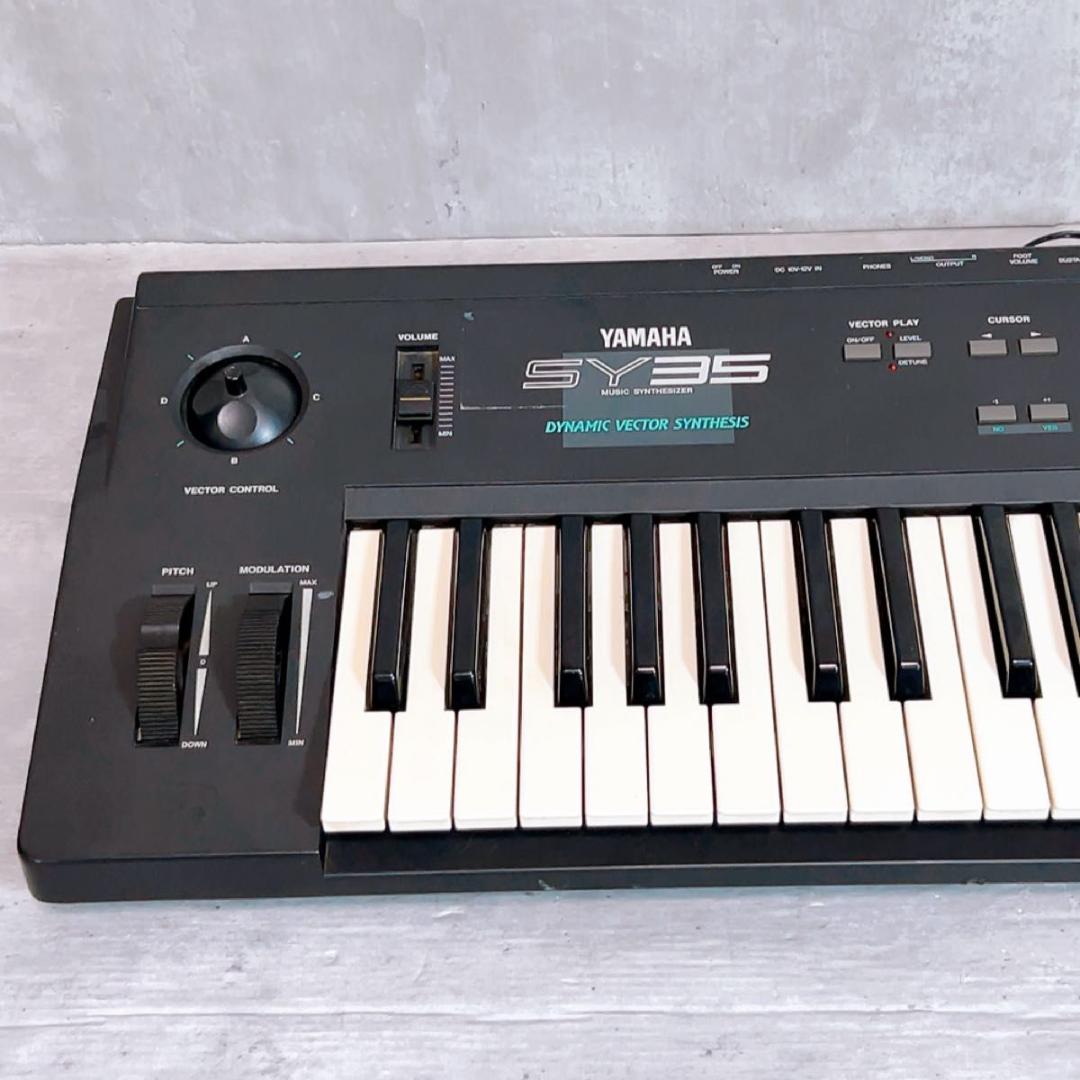 動作確認済み！YAMAHA ヤマハ　SY35 シンセサイザー acアダプター