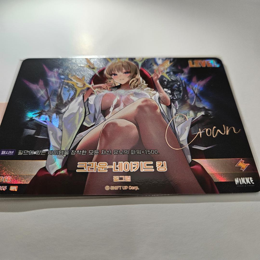 ★期間限定★ NIKKE 韓国 NIVEL ARENA ネイキッドキング サイン