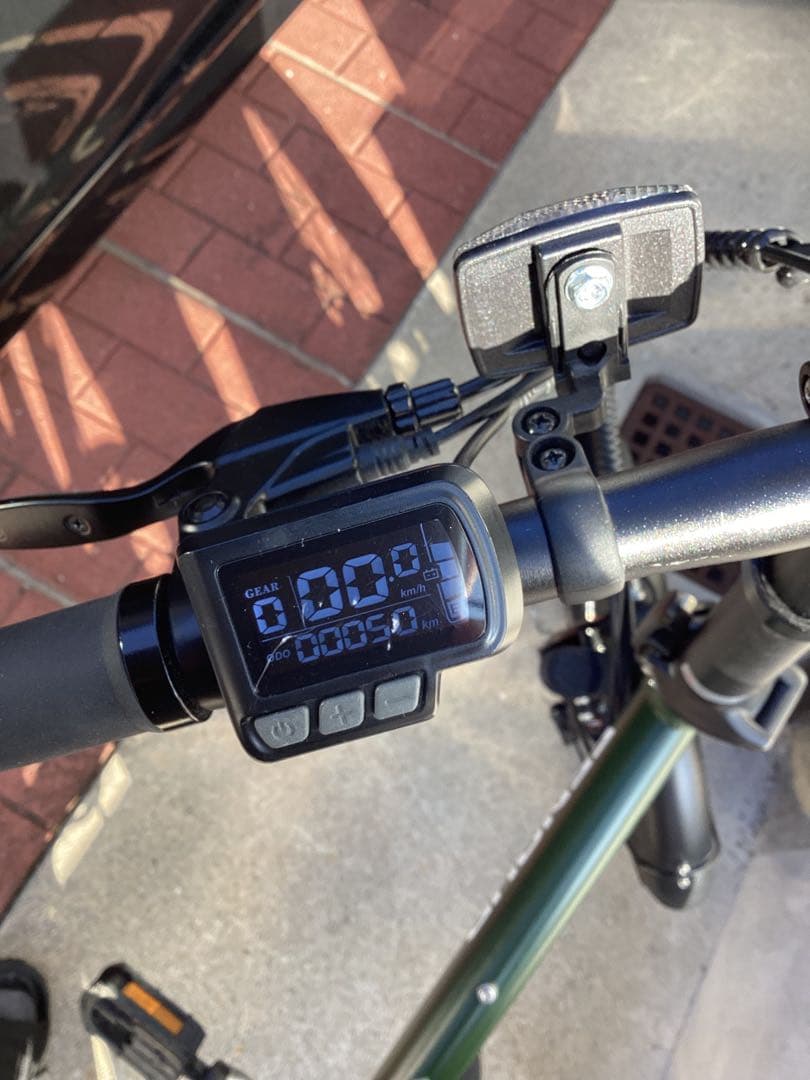 【走行少・室内保管・美品】　EENOUR C4　折り畳み電動アシスト自転車