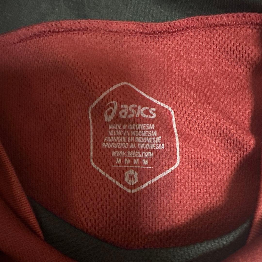 早稲田大学　ア式蹴球部　プラクティスシャツ　M アシックス　大学サッカー