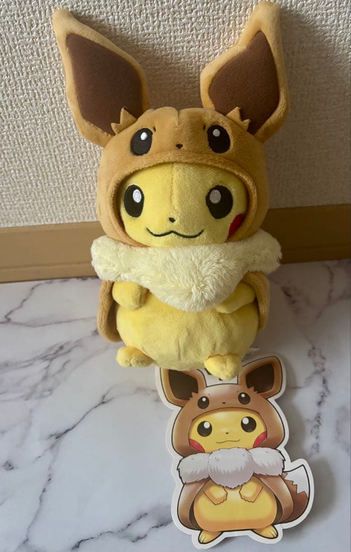 ポケモン Fan of Pikachu ＆ eievui ポンチョ シリーズ