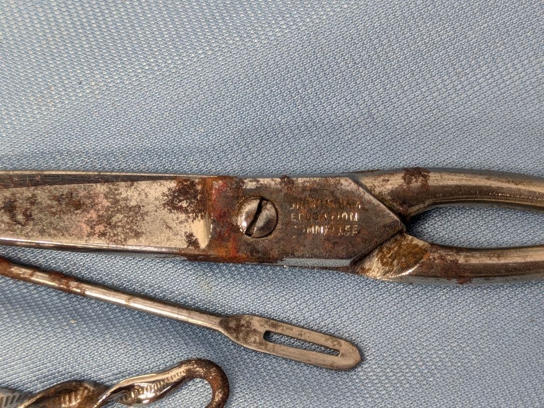 イギリス アンティーク ソーイングセット ケース付き