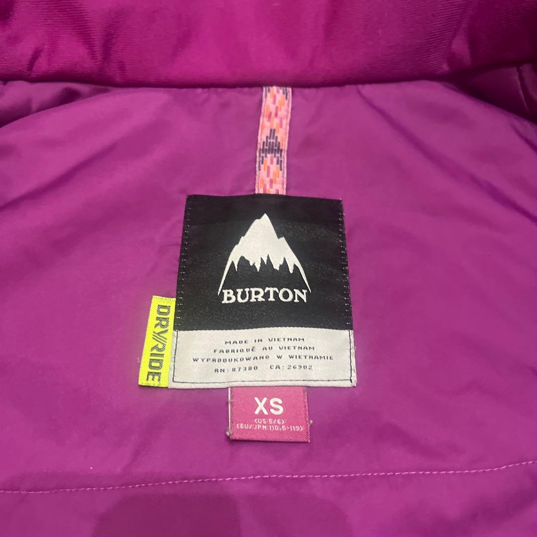 バートン　女の子　美品　120 130ボードウェア　外遊び　バラ売り不可