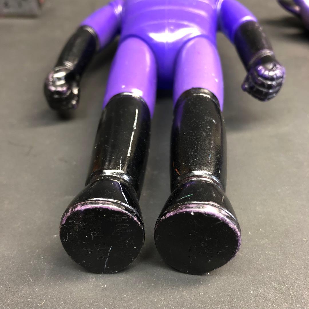 バビル2世　ポセイドンソフビ2体セット ポピー　当時物