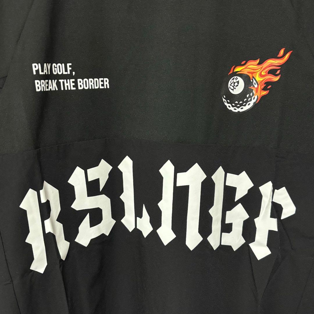 新品 ラッセルノ ゴルフ ウィンド ブレーク インナー ブラック L 5